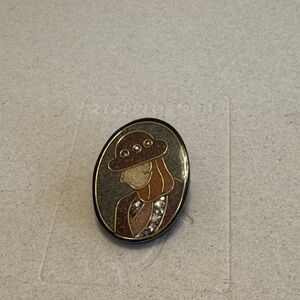 Elegant Abstract Brooch